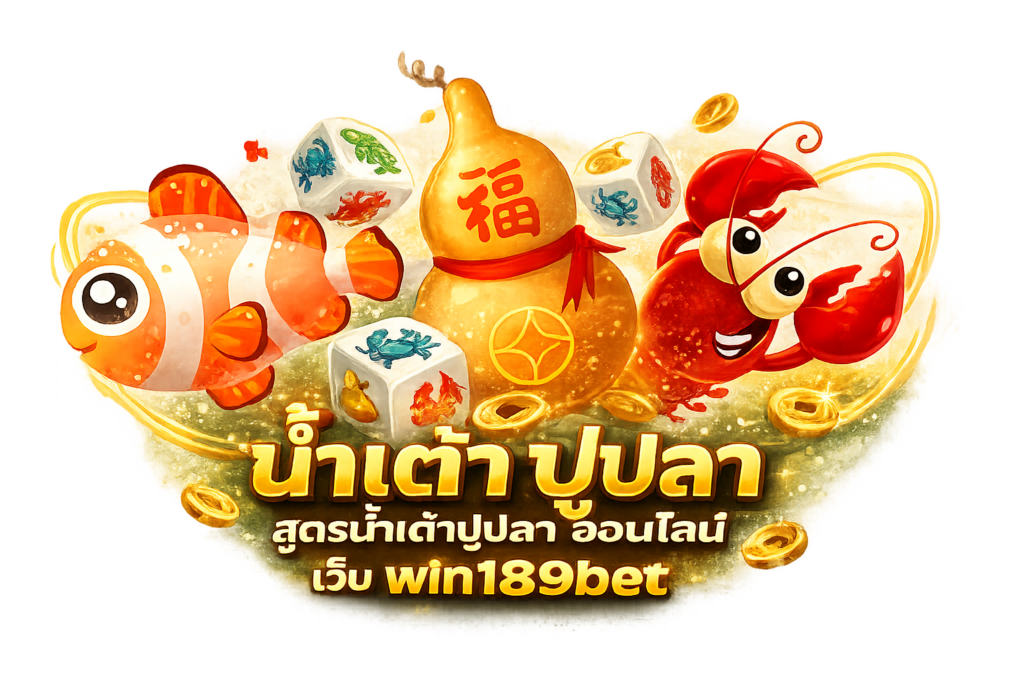 น้ำเต้าปูปลา สูตรน้ำเต้าปูปลา ออนไลน์  เว็บ win189bet