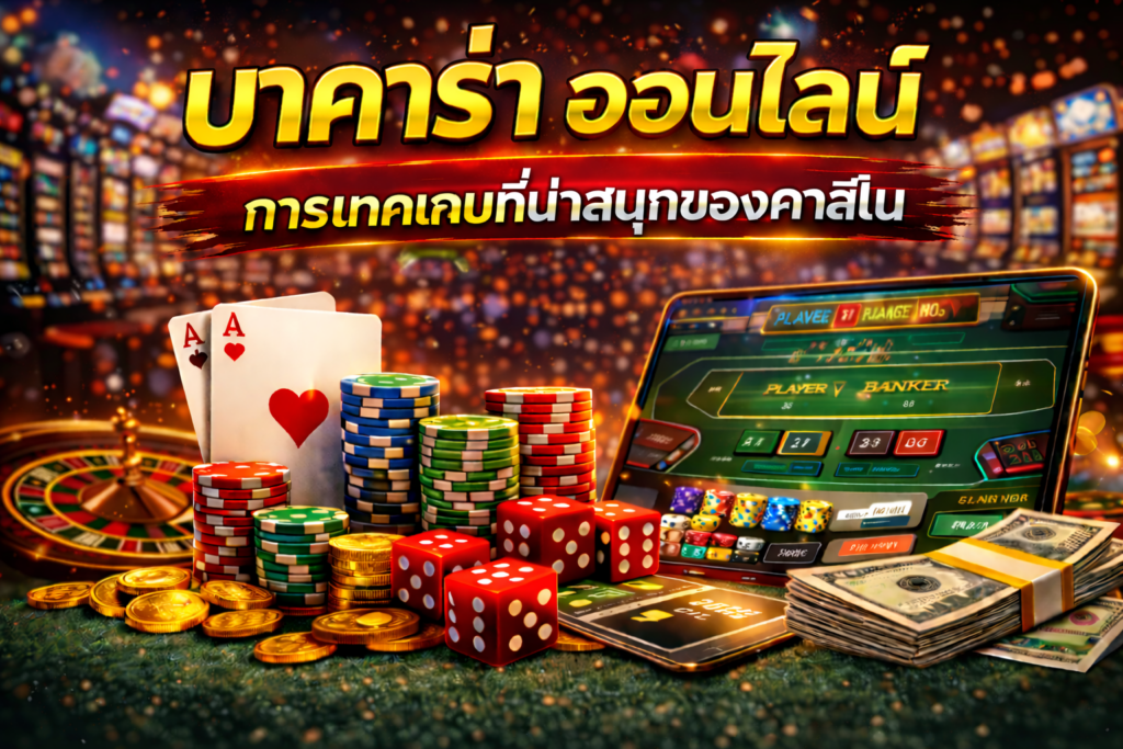 บาคาร่า ออนไลน์ การเทคเกมที่น่าสนุกของคาสิโน